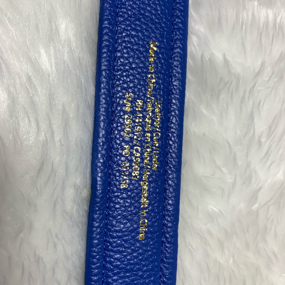Noble Outfitters On The Bit Belt Royal Blue/ Blk/ Silver. SZ MEDIUM EC. - Picture 3 of 8